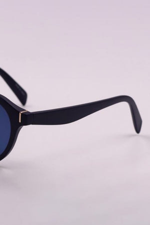 3-Piece Round Polycarbonate Full Rim Sunglasses Royal Blue/Camel/Dusty Blue One Size Sunglasses by Vim&Vigor | Vim&Vigor Boutique
