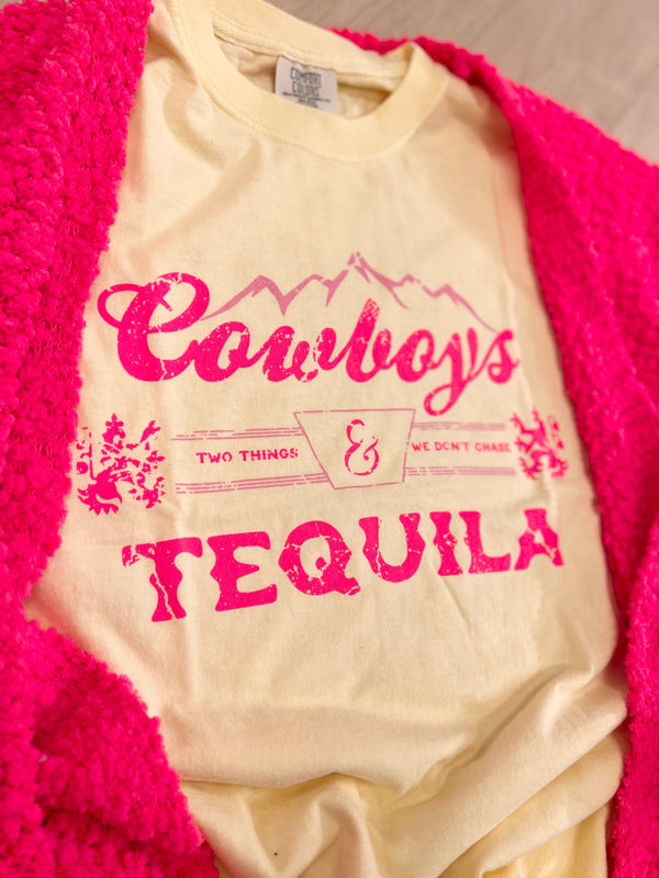 Cowboys & Tequila Graphic T-Shirt
