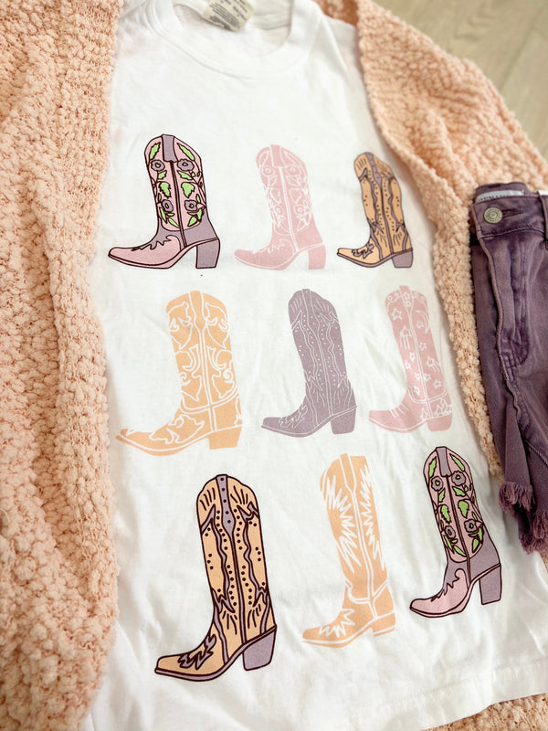 Cowboy Boots Graphic T-Shirt