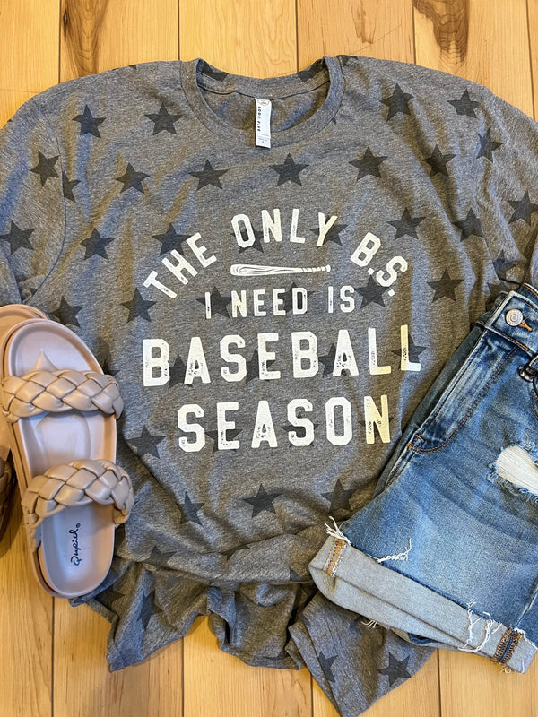 Only BS I Need Is Baseball T-Shirt