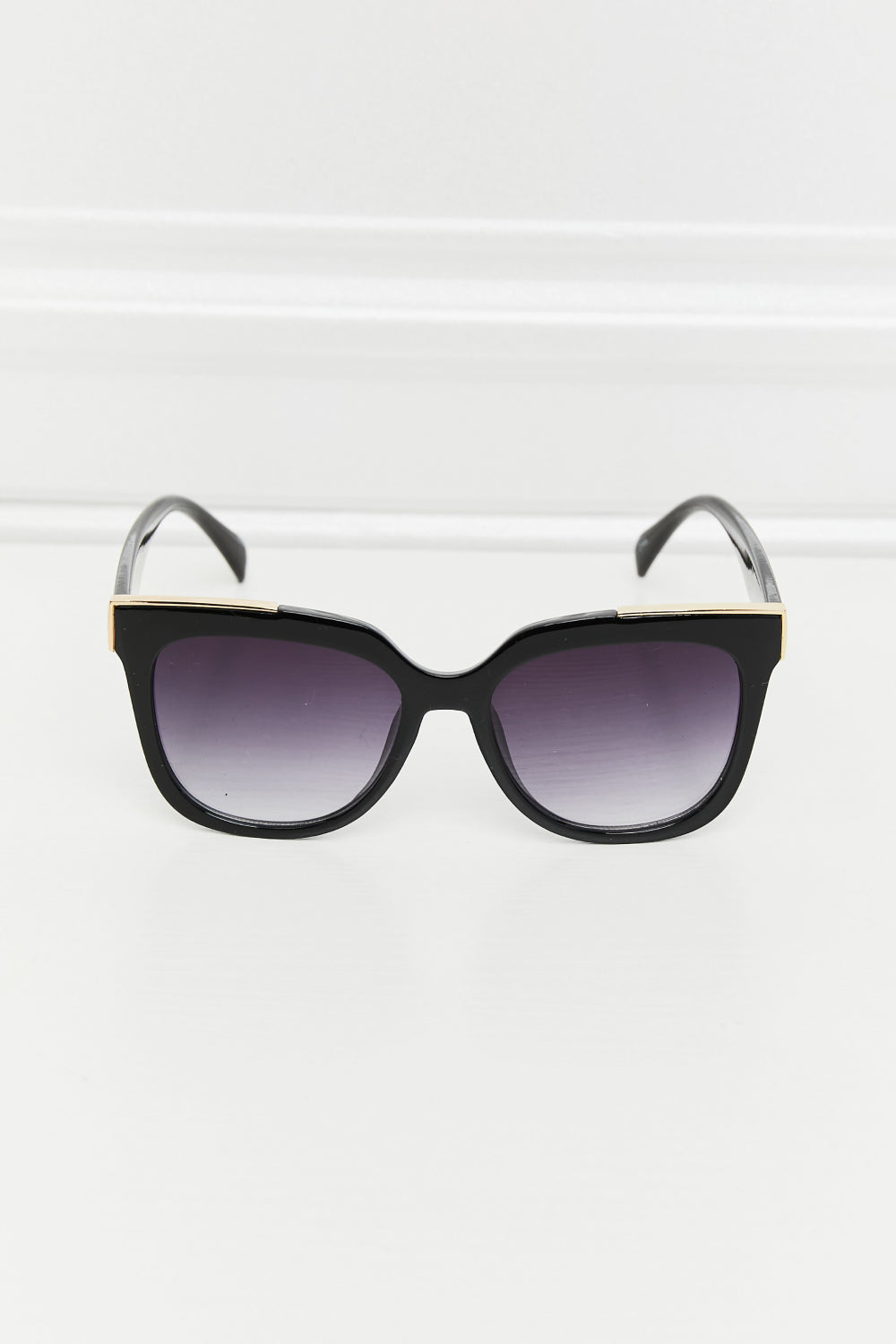 Acetate Lens Full Rim Sunglasses Black One Size Sunglasses by Vim&Vigor | Vim&Vigor Boutique