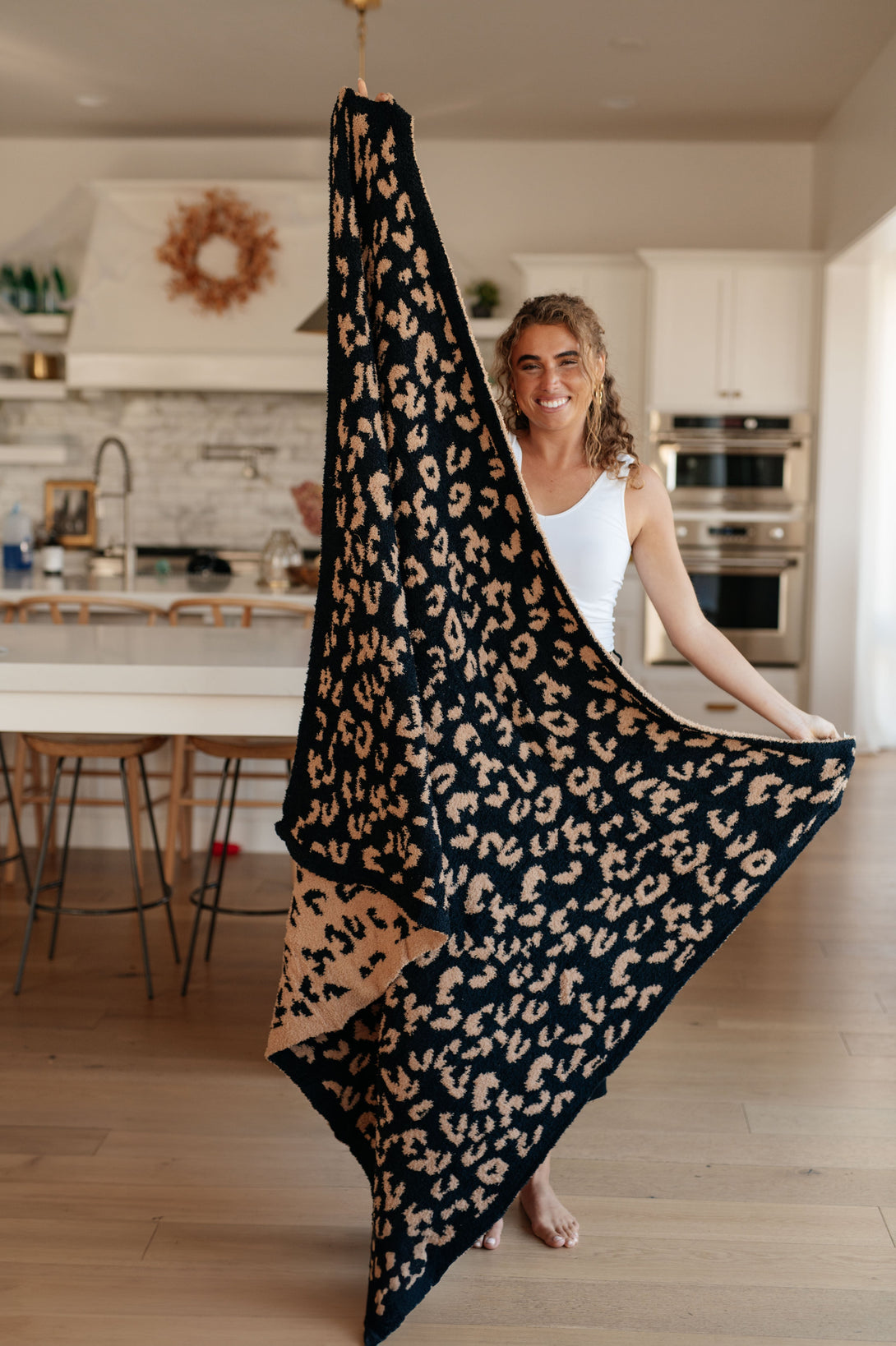 Ari Blanket Single Cuddle Size in Animal Print OS Blankets by Vim&Vigor | Vim&Vigor Boutique