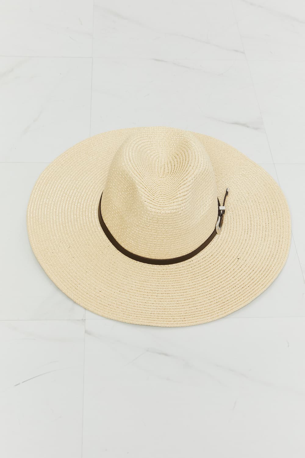 Boho Summer Straw Fedora Hat Ivory One Size Hats by Vim&Vigor | Vim&Vigor Boutique