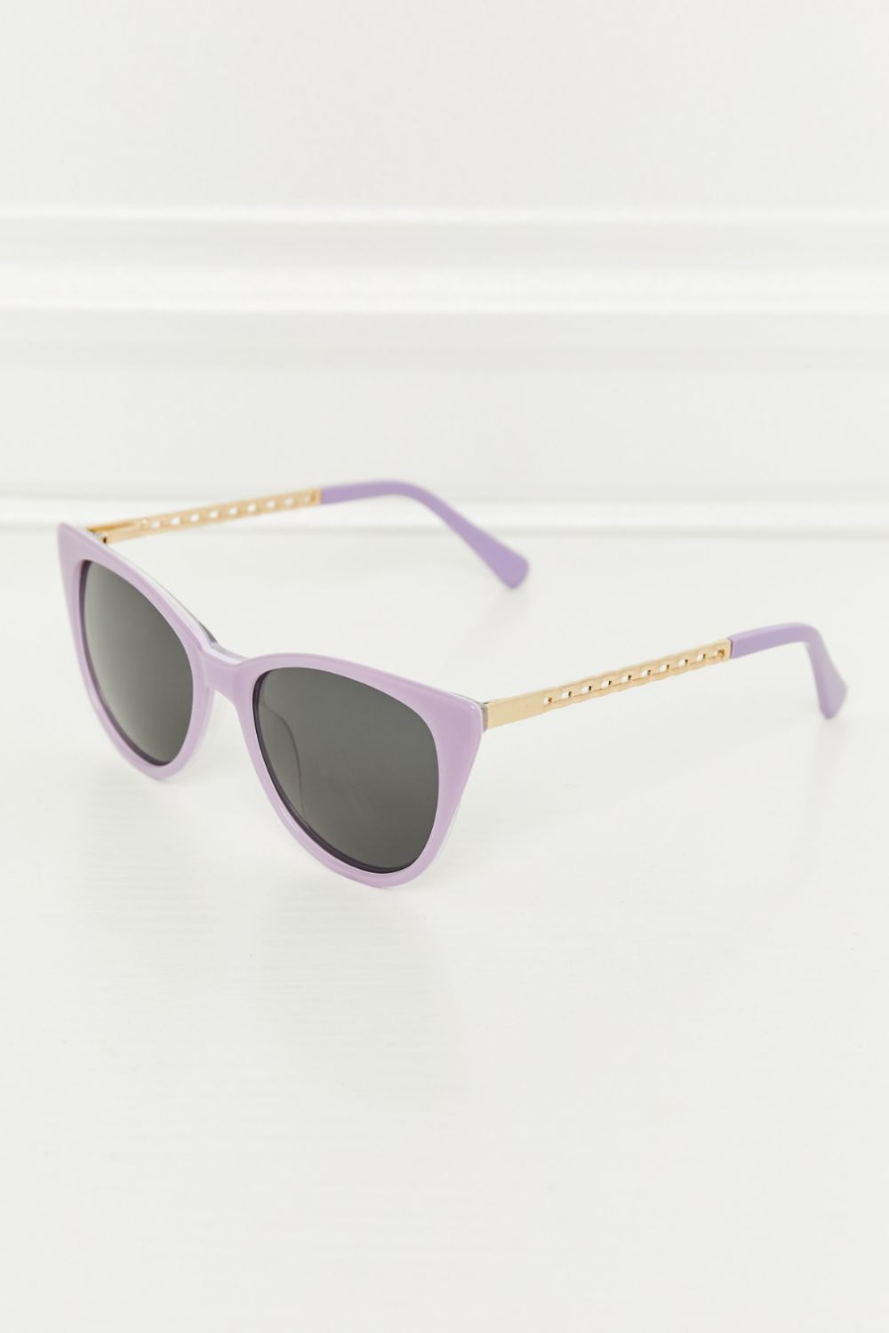 Cat-Eye Acetate Frame Sunglasses Lavender One Size Sunglasses by Vim&Vigor | Vim&Vigor Boutique