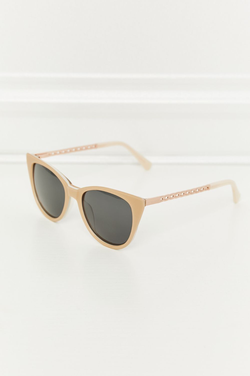 Cat-Eye Acetate Frame Sunglasses Mocha One Size Sunglasses by Vim&Vigor | Vim&Vigor Boutique