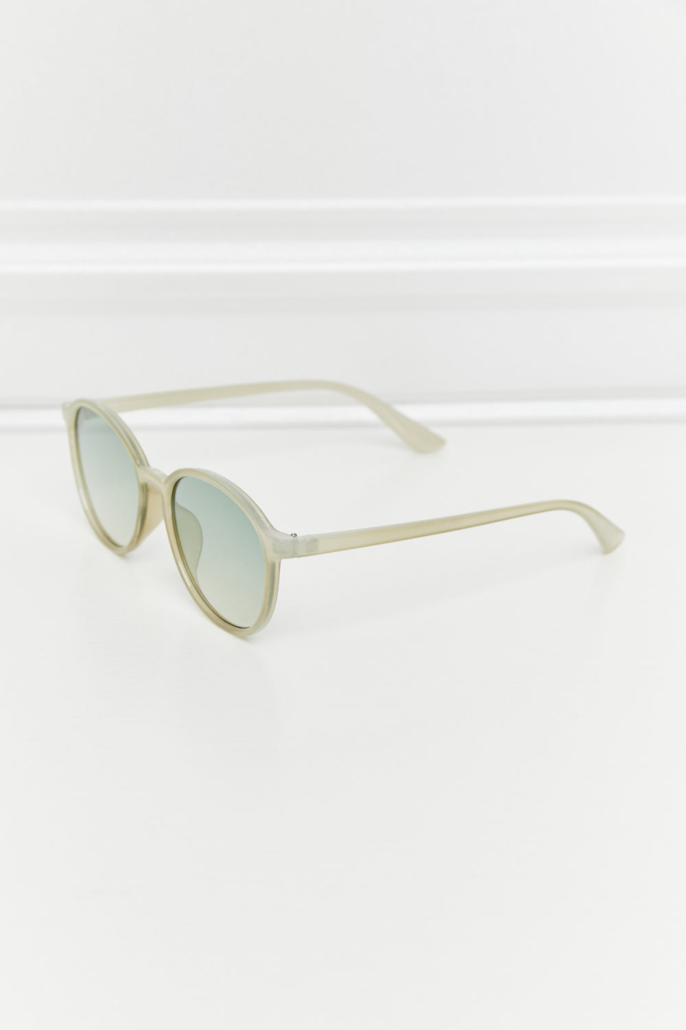 Full Rim Polycarbonate Frame Sunglasses Mist Green One Size Sunglasses by Vim&Vigor | Vim&Vigor Boutique