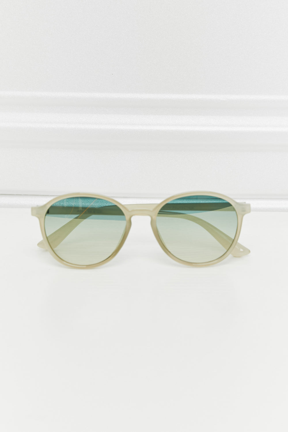 Full Rim Polycarbonate Frame Sunglasses Mist Green One Size Sunglasses by Vim&Vigor | Vim&Vigor Boutique