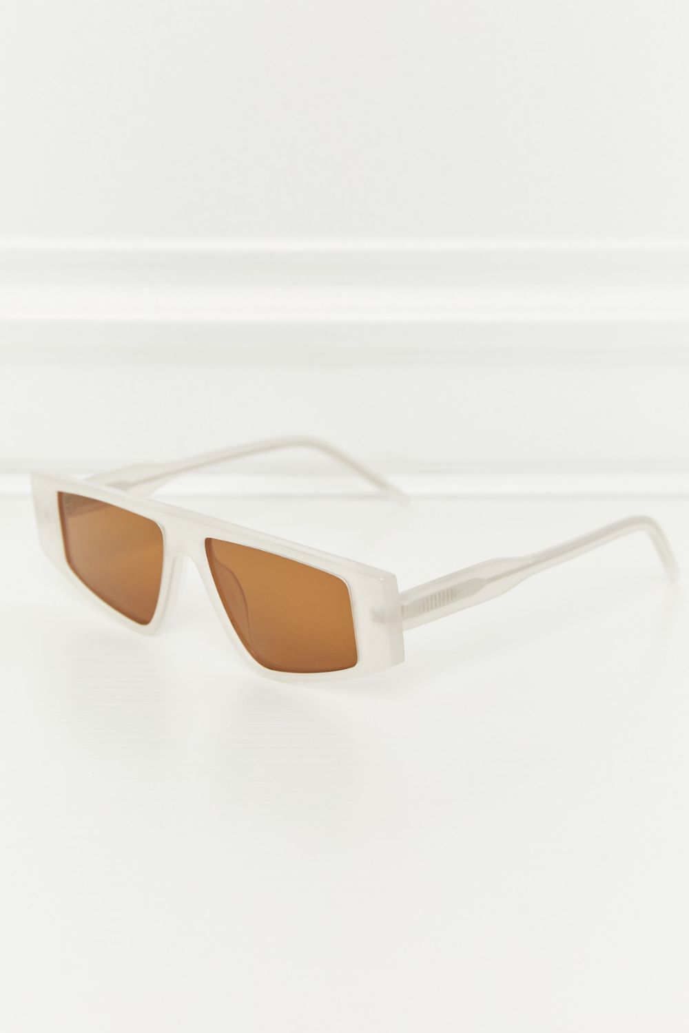 Geometric TAC Polarization Lens Sunglasses Caramel One Size Sunglasses by Vim&Vigor | Vim&Vigor Boutique