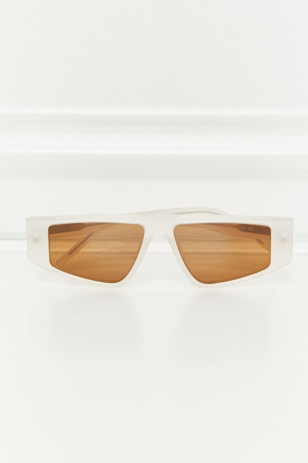 Geometric TAC Polarization Lens Sunglasses Caramel One Size Sunglasses by Vim&Vigor | Vim&Vigor Boutique