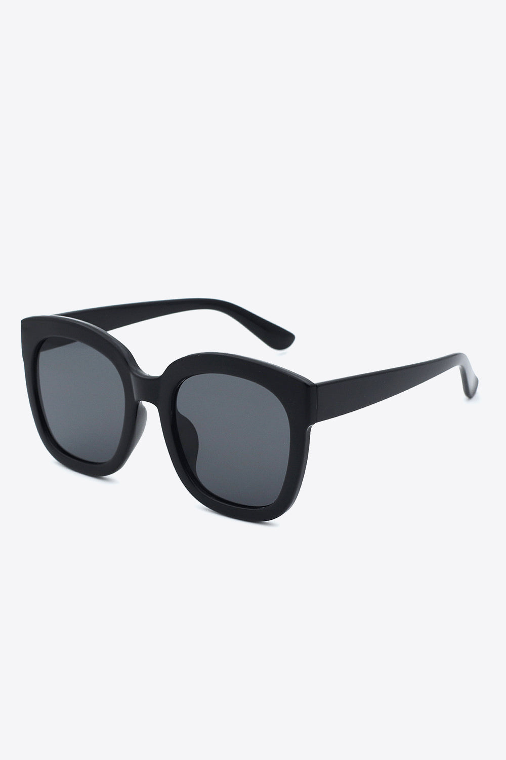 Polycarbonate Frame Square Sunglasses Black One Size Sunglasses by Vim&Vigor | Vim&Vigor Boutique