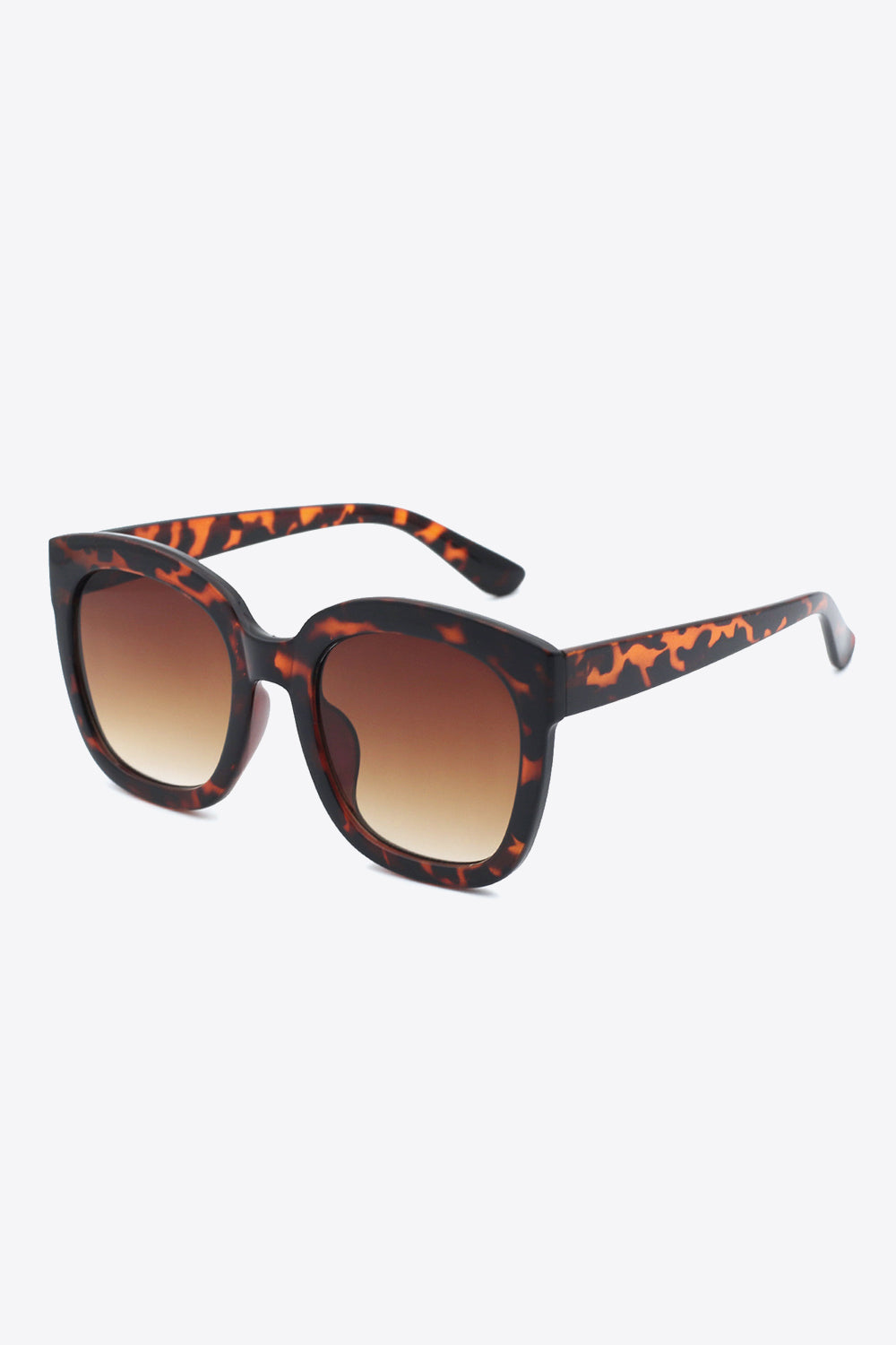 Polycarbonate Frame Square Sunglasses Tangerine One Size Sunglasses by Vim&Vigor | Vim&Vigor Boutique