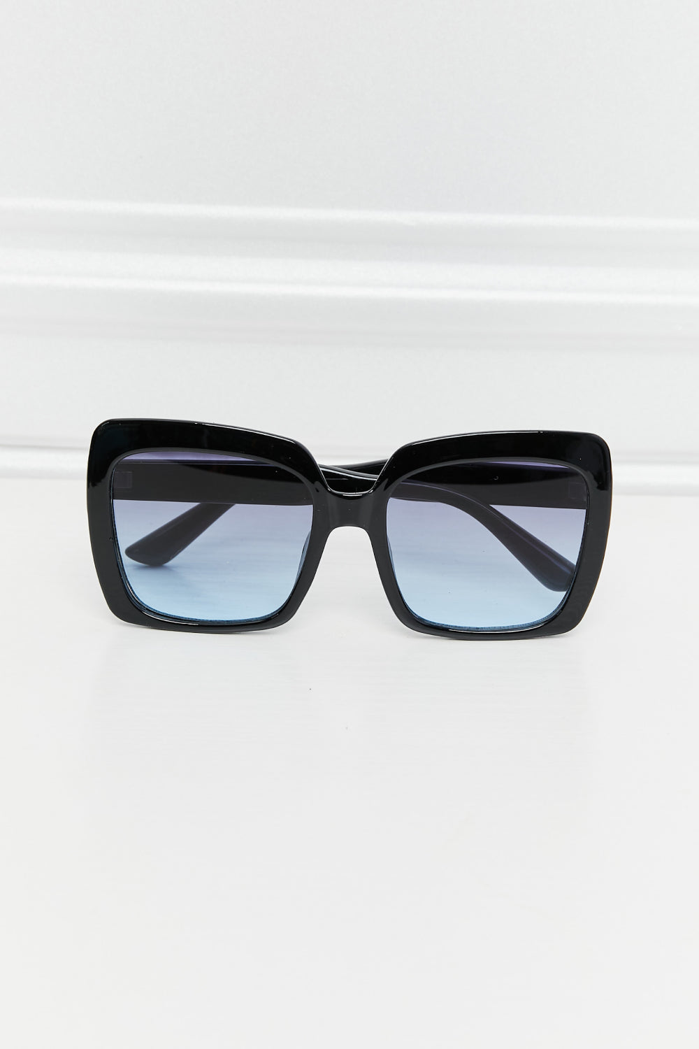 Square Full Rim Sunglasses Black One Size Sunglasses by Vim&Vigor | Vim&Vigor Boutique