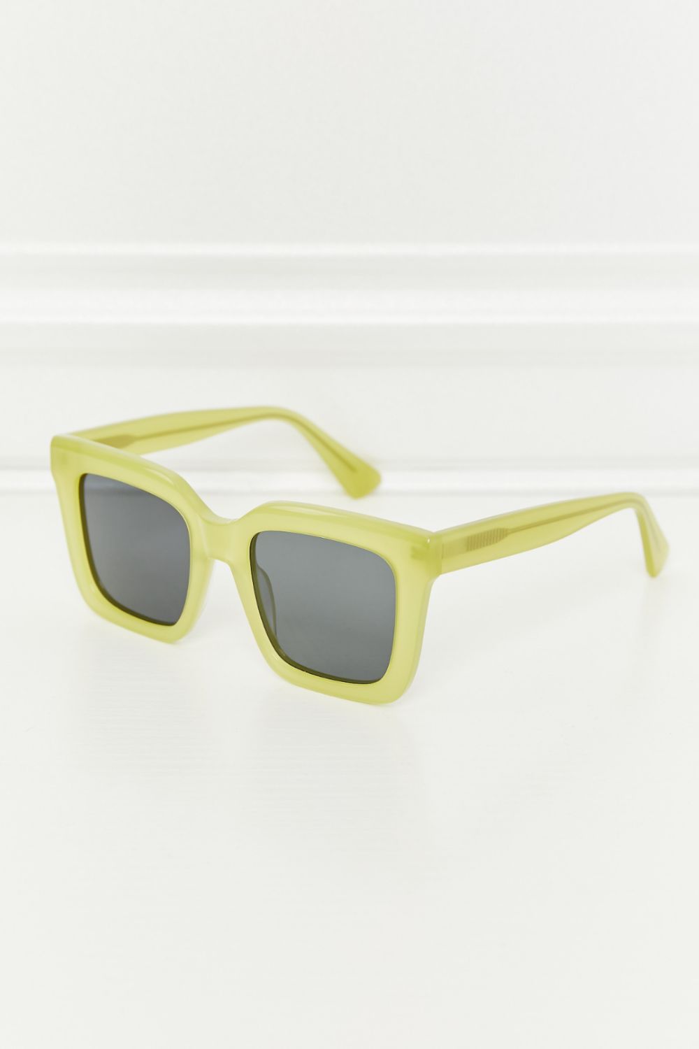 Square TAC Polarization Lens Sunglasses Lemon One Size Sunglasses by Vim&Vigor | Vim&Vigor Boutique